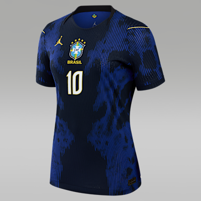 Neymar Jr. Brazil 2026 Match Away Women's Jordan Aero-FIT Soccer